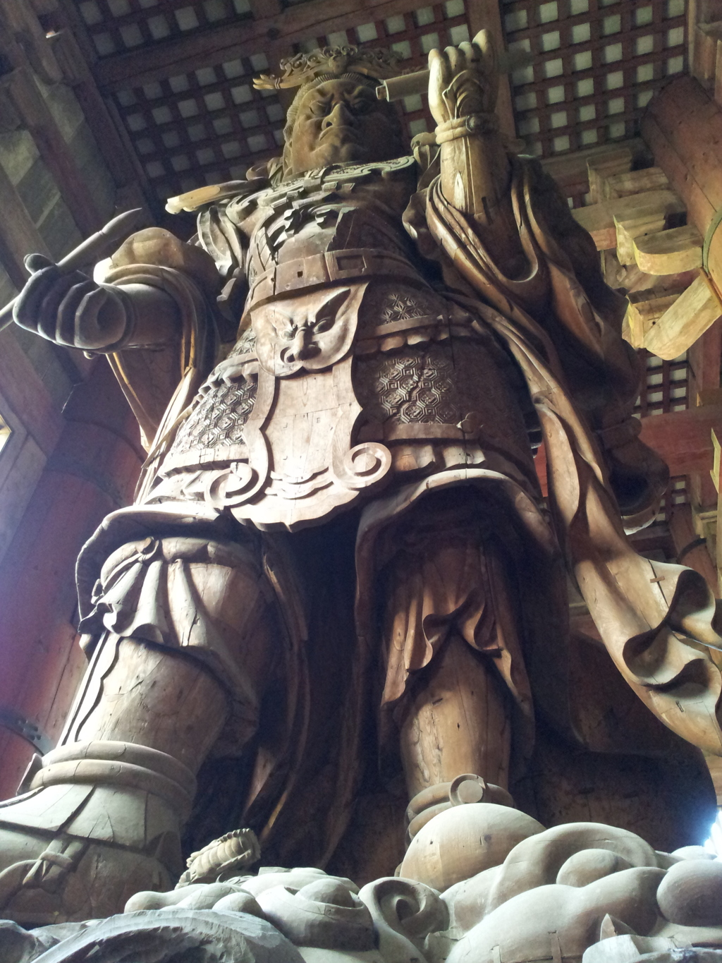 2016/10/18_東大寺 大仏殿の広目天
