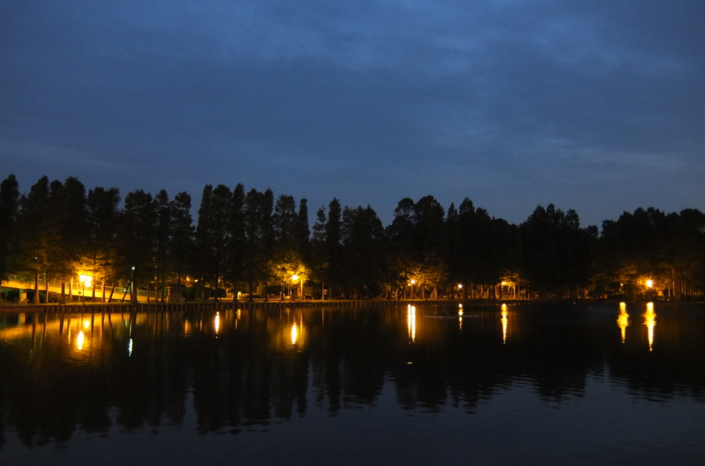 2014/05/24_夕暮れの別所沼公園