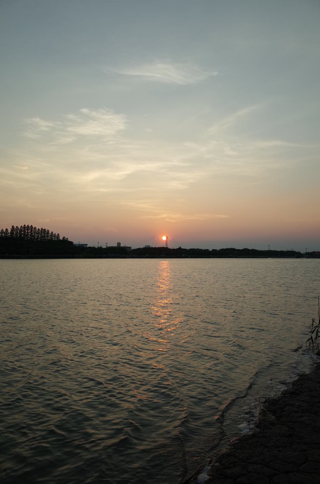 2015/07/26_伊佐沼の夕日