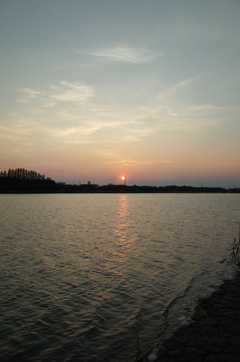 2015/07/26_伊佐沼の夕日