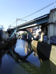 2016/10/24_昌平橋から神田川を望む