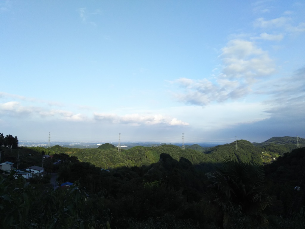 2017/10/08_外秩父山中からの眺め