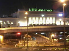 2015/10/27_夜の上野駅