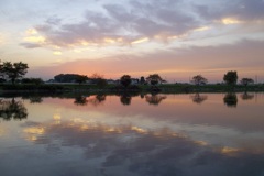 2015/10/03_柴山沼の夕暮れ