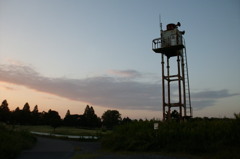 2014/09/28_夕暮れの見張り塔
