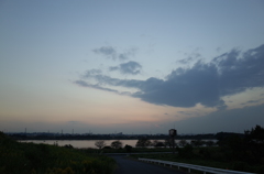 2015/10/12_彩湖の夕暮れ