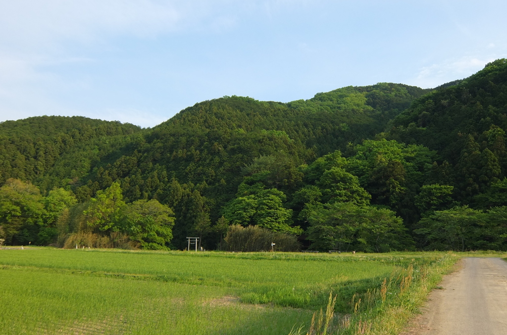 2014/05/04_山の麓の神社