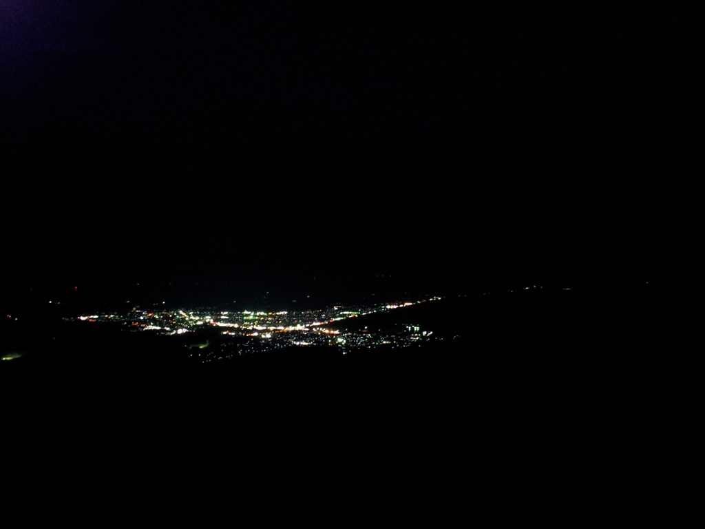 2018/09/13_むつ湾展望台からの夜景