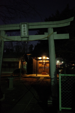 2015/01/24_夜の氷川神社