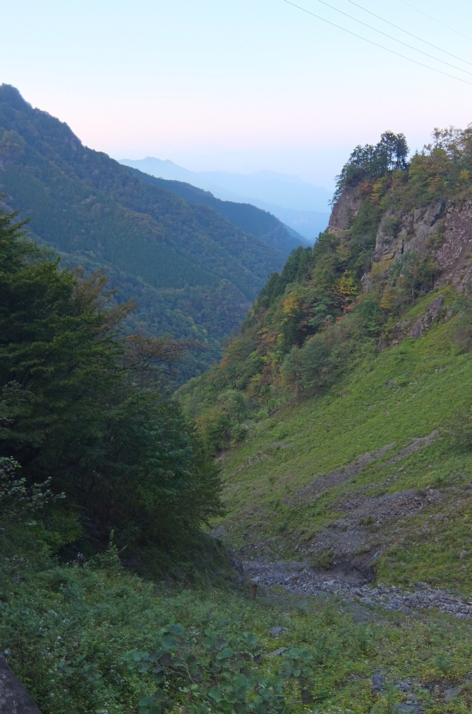 2014/10/11_大血川林道からの眺め