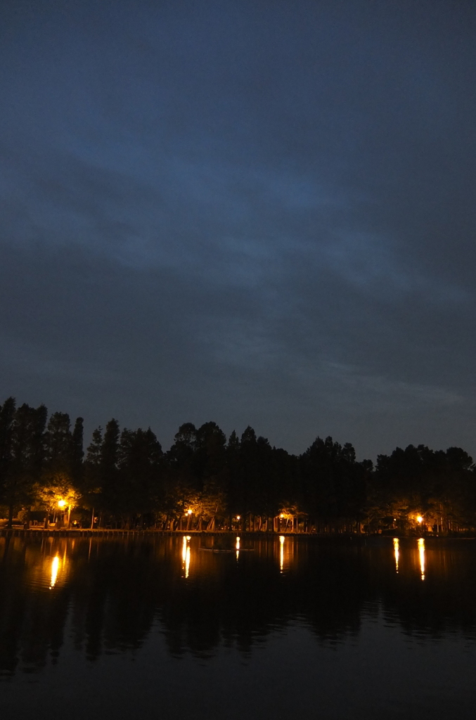 2014/05/24_夕暮れの別所沼公園