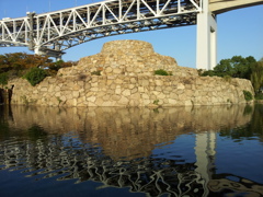 2017/10/26_瀬戸大橋記念公園 浜栗林 甲之池と鬼屏風