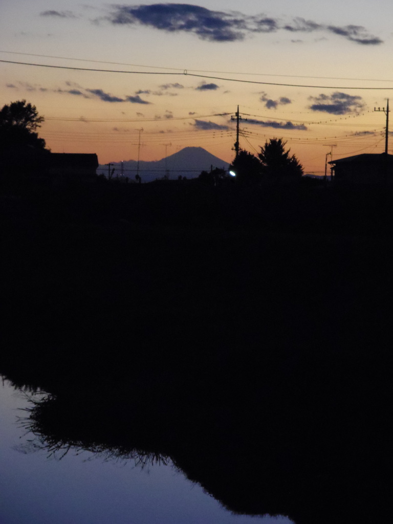 2016/11/03_夕暮れ富士