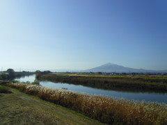 2016/11/14_岩木川と岩木山