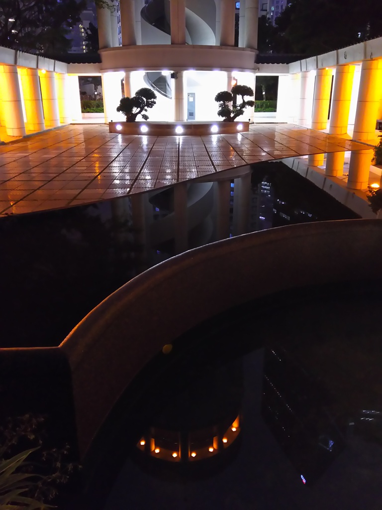 2017/03/12_夜の香港公園 太極園