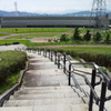 2018/07/14_中央公園展望台から岩手県立美術館を望む