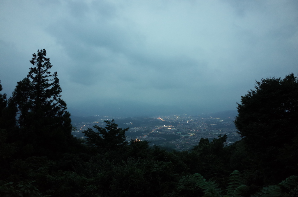 2015/09/05_蓑山近辺から秩父市街を望む