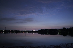 2015/10/17_伊佐沼の夕暮れ