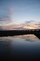 2015/07/19_水田の夕暮れ