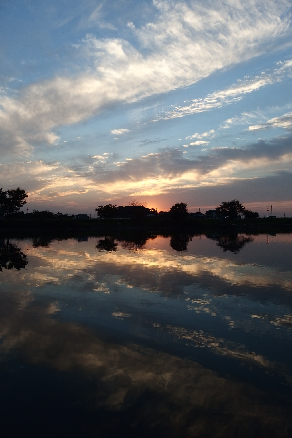 2015/10/03_柴山沼の夕暮れ
