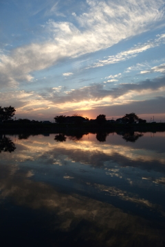 2015/10/03_柴山沼の夕暮れ