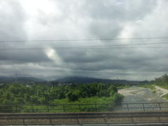 2017/06/16_車窓から立山連峰を望む