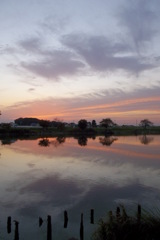 2015/10/03_柴山沼の夕暮れ