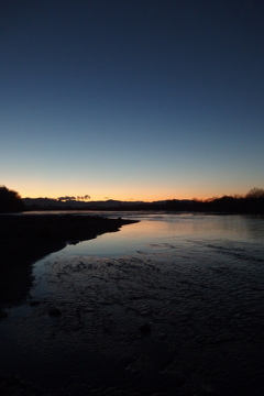 2016/01/10_荒川の夕暮れ