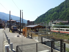 2017/05/20_宇奈月温泉駅の足湯くろなぎ