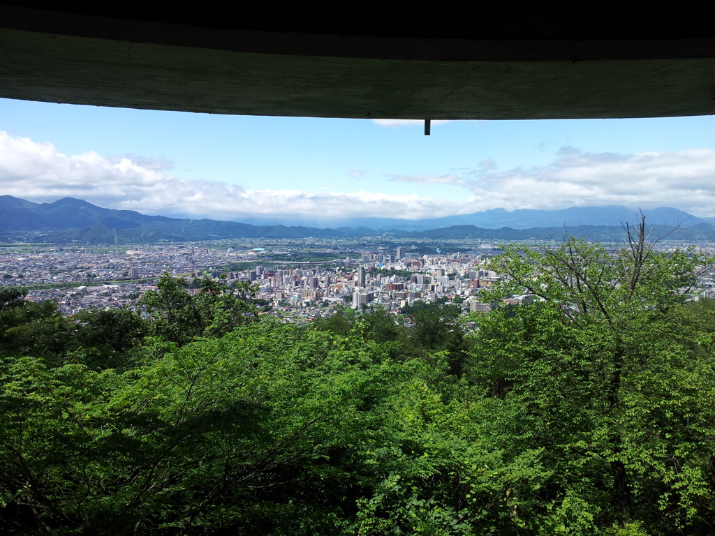 2016/07/18_岩山公園 岩山展望台からの眺め