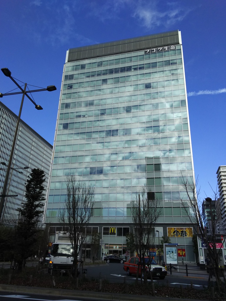 2017/01/10_ビルに空