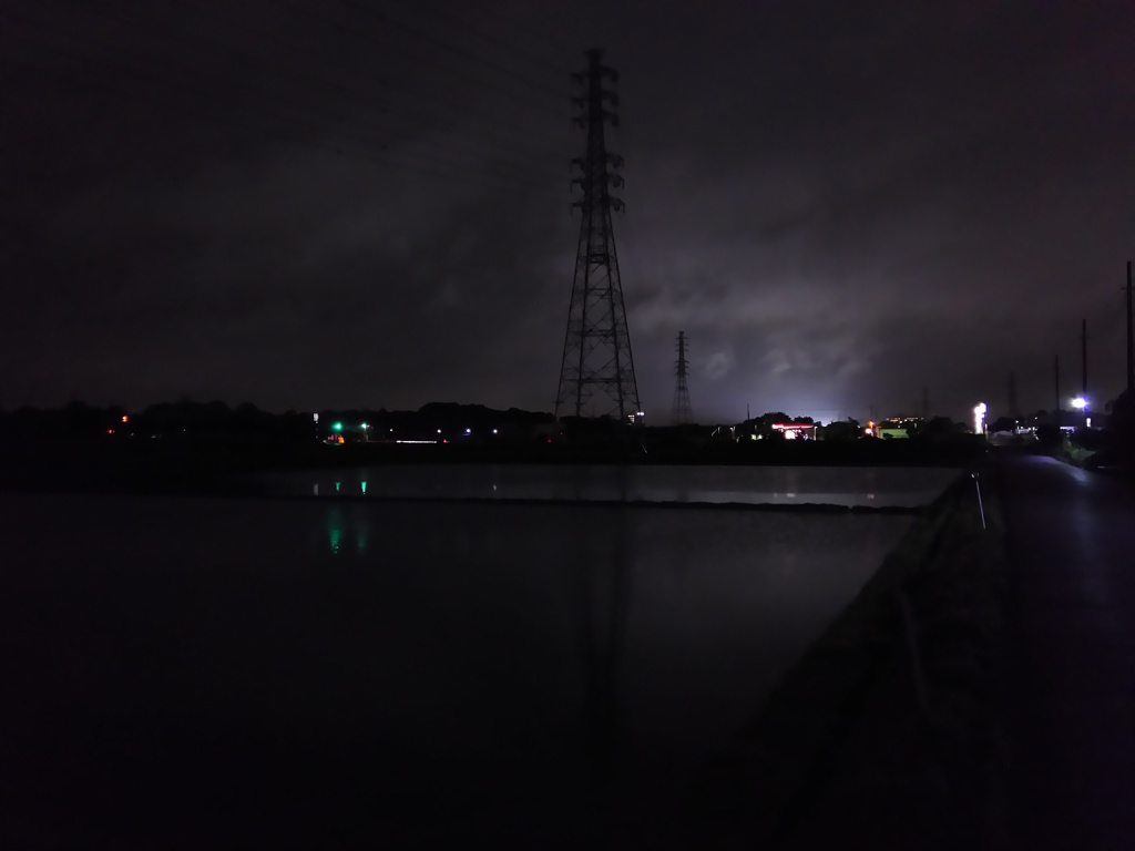 2017/05/13_水田の夜