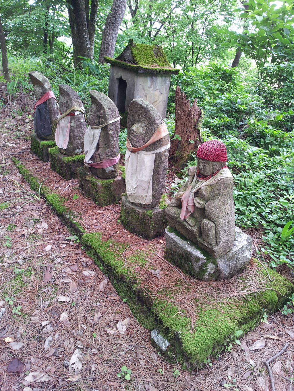 2018/06/16_天神山の石像群 坂東三十三番