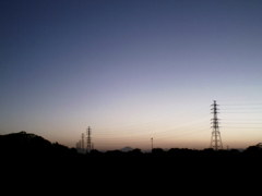 2015/10/25_夕暮れ