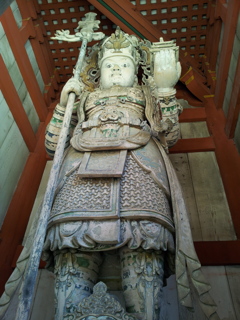 2016/10/18_東大寺 中門の兜跋毘沙門天