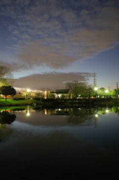 2015/12/30_西城沼公園の夕暮れ（没カット）