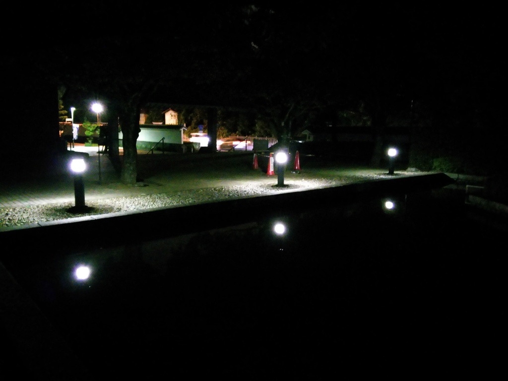 2016/10/10_夜の忍城址公園