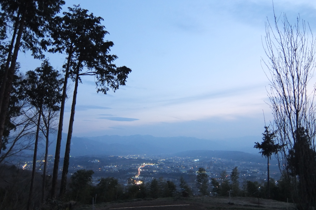 2014/03/29_秩父山中からの夜景
