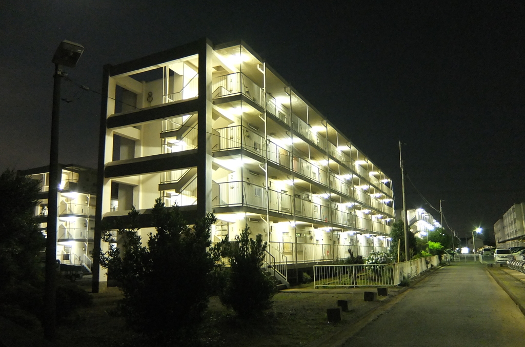 2014/06/14_夜の雇用促進住宅