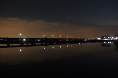 2016/01/11_溜め池の夕暮れ