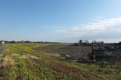 2014/03/15_堤防と神社