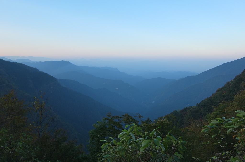2014/10/11_大血川林道からの眺め