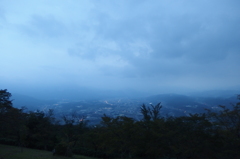 2015/09/05_美の山公園から秩父市街を望む