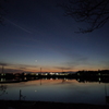 2014/12/23_伊佐沼の夕暮れ