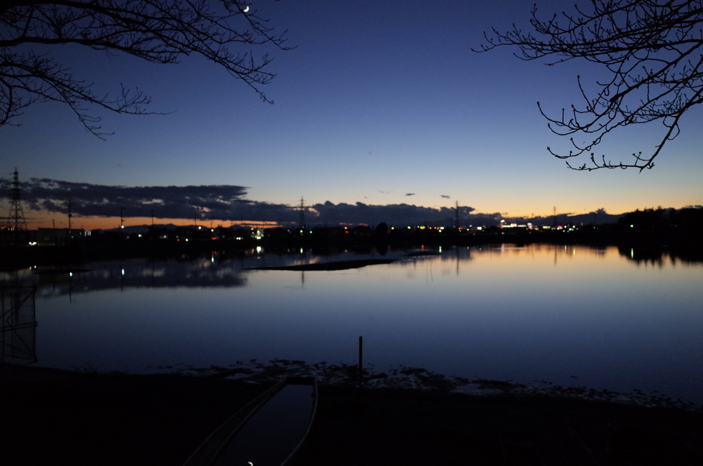 2015/11/15_伊佐沼の夕暮れ（没カット）