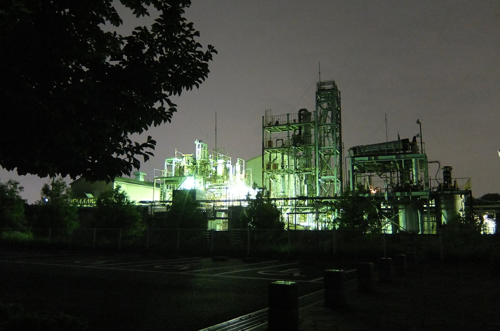 2014/06/22_夜の工場