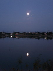 2015/09/27_伊佐沼の月夜