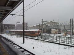 2016/12/10_宇奈月温泉駅とトロッコ電車