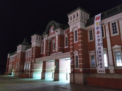 2018/04/05_夜の深谷駅（没カット）