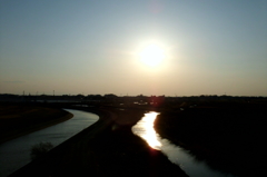 2014/03/23_渡良瀬遊水地展望台からの眺め